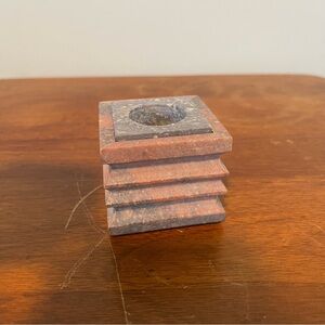 MCM Stone Candle/Incense Holder